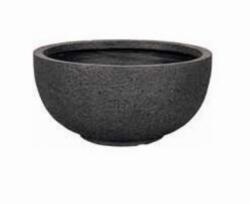 NDT Atlanta 41Z Black Set Of 3 kerámia növénytartó szett