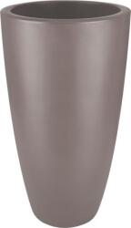 elho Pure Soft Round High 35 cm Taupe műanyag kaspó
