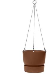 elho Greenville Hanging Basket 24 cm Ginger műanyag növénytartó