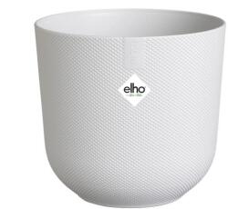 elho jazz round 23 cm silky white műanyag növénytartó