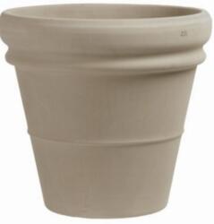 Degrea Vaso Doppio Bordo Vulc G agyag növénytartó 45 cm