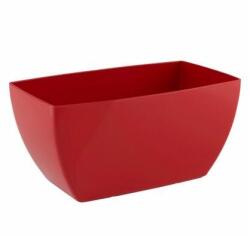 Artevasi Siena Plantbox 30 cm műanyag növénytartó Dark Red