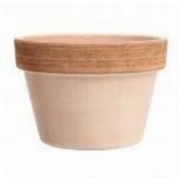 Degrea Mezzo Vaso Graffiato 25 cm agyagcserép