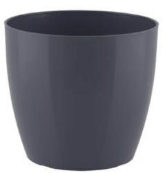 Artevasi San Remo 18 cm műanyag kaspó anthracite színben