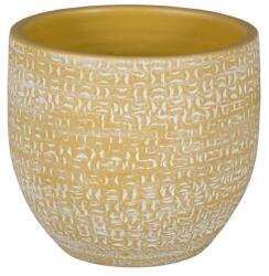 NDT Amarante 1-01Y yellow 14 cm kerámia növénytartó