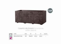 Deroma Cass. Millennium Brownst műanyag láda 59 cm