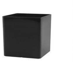 Artevasi Oslo 17 cm műanyag kaspó Black