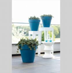 elho Pure Round 50 cm Petrol Blue műanyag kaspó