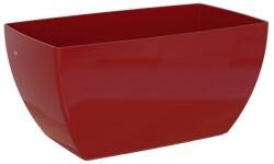 Artevasi Siena Plantbox 40 cm műanyag növénytartó Dark Red