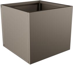  Nívó Cubo virágláda S, Világos szürkebézs színben 50x50x45 cm