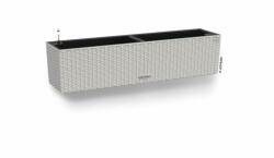 Lechuza BALCONERA Cottage 80 cm műanyag balkonláda light grey