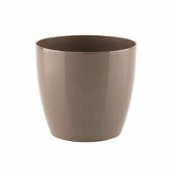 Artevasi San Remo Glossy 6 cm műanyag kaspó Dark Beige