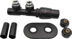 Deante jobb oldali termosztatikus radiátorszelep, matt fekete AGI_NZP1 (AGI_NZP1)