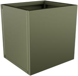  Nívó Lineo virágláda XS, Olívazöld színben 40x35x40 cm