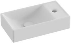 RAVAK Veda Wall 40 kézmosó jobb matt fehér XJXPE240000 (XJXPE240000)