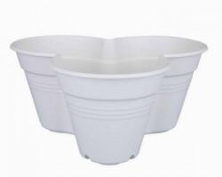 elho Green Basics Growset White műanyag triplakaspó 26 cm