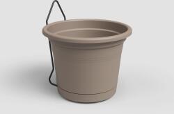 Artevasi VENEZIA WRES WALL KIT 20 cm TAUPE műanyag növénytartó