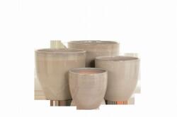 NDT Corsica 01I Cream Set Of 4 kerámia növénytartó szett