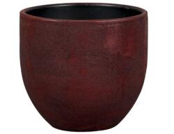 NDT Douro 1-01CR red 18 cm kerámia növénytartó