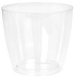 Artevasi San Remo 12 cm műanyag kaspó transparent színben