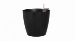 Artevasi San Remo 30 Self Water Black önöntöző műanyag kaspó