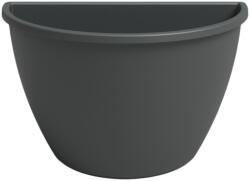 Artevasi Algarve Wall 30 cm Anthracite műanyag növénytartó