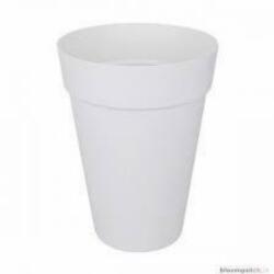 elho Loft Urban Round High 35 cm White, műanyag kaspó