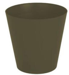 Artevasi Porto Pot 18 cm műanyag kaspó dry green színben