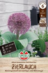 Sperli Premium Zierlauch Red Giant Star díszhagyma virághagyma