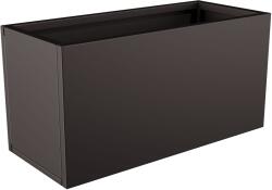  Nívó Lineo virágláda M, Szürkésbarna színben 80x35x40 cm