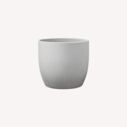 Soendgen Keramik Basel Stone stone kerámia kaspó világosszürke 14 cm