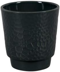NDT Odense Floral DA dark green 13, 5 cm kerámia növénytartó
