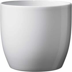 Scheurich Basel full color shiny white kerámia kaspó 21 cm