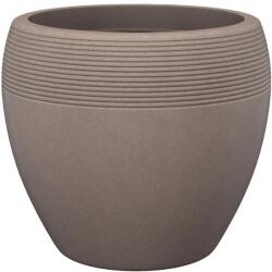 Scheurich 282/48 Lineo Taupe Granit 48 cm kerámia növénytartó