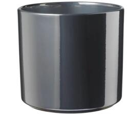 Soendgen Keramik SK Las Vegas Shiny Silver 21 cm kerámia kaspó