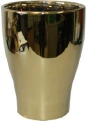 Scheurich 608/17 Mirror Gold 17 cm kerámia növénytartó
