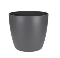 elho Brussels Round Mini 10, 5 cm Anthracite műanyag kaspó