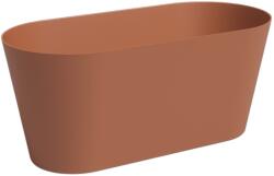 Artevasi Porto Plantbox Mate 30 cm Terracotta műanyag növénytartó