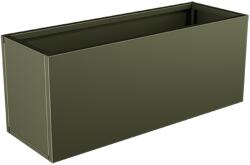  Nívó Lineo virágláda L, Olívazöld színben 100x35x40 cm