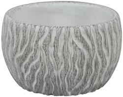 NDT Malibu 1-03W white 16, 5cm/H10cm kerámia növénytartó