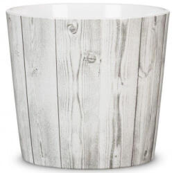 Scheurich Kaspó 870 White Timber 11 cm