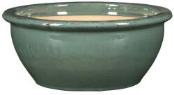 NDT Ib-Bologna 01N Dark Jade Set Of 3 kerámia növénytartó szett