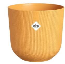 elho jazz round 16 cm amber yellow műanyag növénytartó
