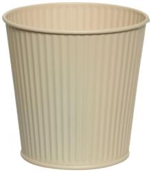  Fém növénytartó 10.6 cm x 11 cm bézs