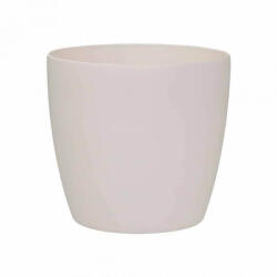 elho Brussels Round matt krém műanyag kaspó 16cm