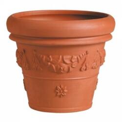 Deroma Vaso Festonato Classico agyagcserép 60 cm