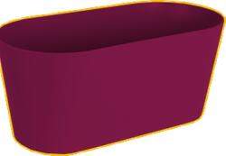 Artevasi Porto Plant Box 30 cm műanyag kaspó plum rose színben