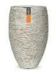 Capi Europe Vase elegant deluxe Rib kaspó 39x60 ivory