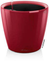 Lechuza CLASSICO Premium Kivehető Be Ővel Scarlet Red High Gloss LS műanyag növénytartó 50 cm