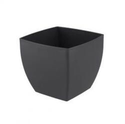 Artevasi Siena 20 cm műanyag kaspó anthracite színben